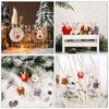 Christmas Tree Ornaments Set of 4 Cute Reindeer Christmas Ornaments