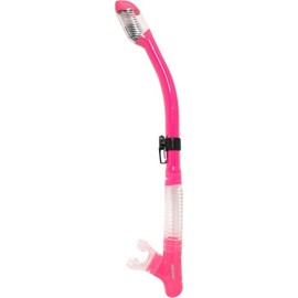 Cressi Tao Dry Snorkel - Pink Fluo