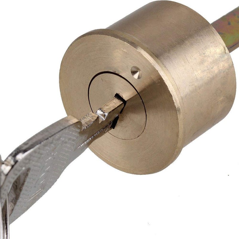 Security Replacement Rim Cylinder Lock Set Solid Garage Door Lock