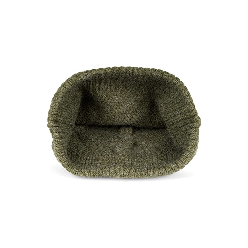 styleBREAKER 04024192 Women's Knitted Hat with Diamond Shaped Ribbed Pattern