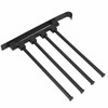 RV Clothes Drying Rack Aluminum Multifunctional Drilling Free Wind Proof