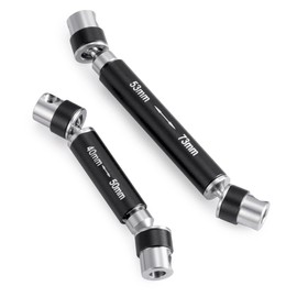 ZuoLan Steel RC Drive Shaft 40 + 53 mm Transmission Shaft Drive Shaft for 1/24th Axial SCX24 C10 JLU Bronco Crawler Car Upgrade Parts