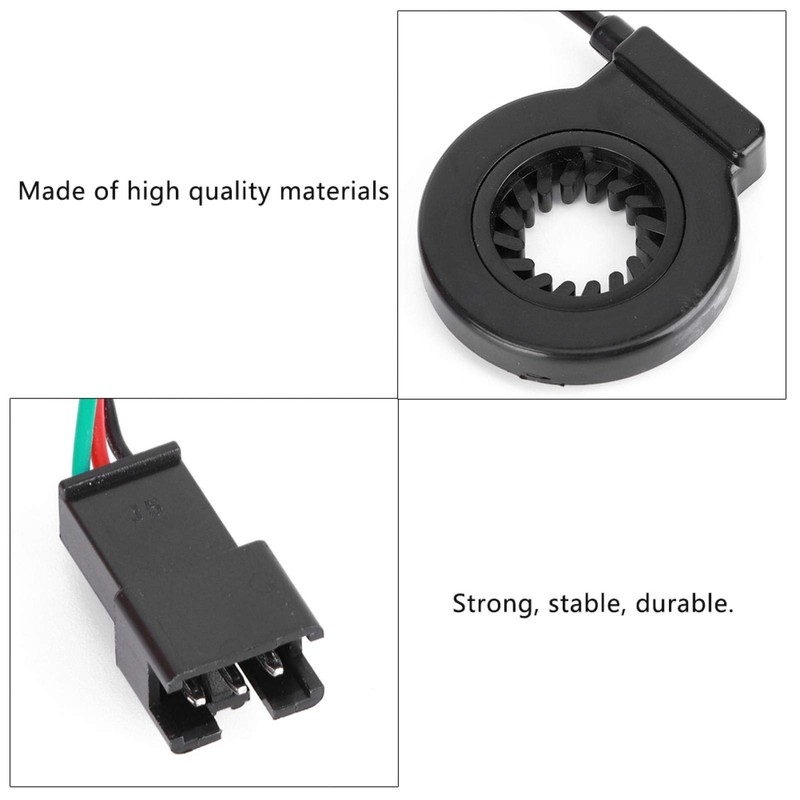 Alomejor Electric Bicycle Pedal Assist Sensor Double Hall 12 Magnetic