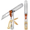 Stainless Steel Dovetail Clamps, Precise 1:6 and 1:8 Slopes for