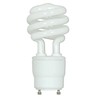 (2-Pack) Satco S8205 18-Watt 2700K GU24 Base Mini Spiral Compact