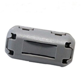 Electronics Filter Ferrite Core Ferrite Clamps Ferrite Clips Inner Diameter 0.14inch(3.5mm) for Diameter 3-4mm Cables Black or Grey,12pcs/lot (Grey)