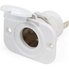 Blue Sea Systems 12V DC USB Dash Socket, White