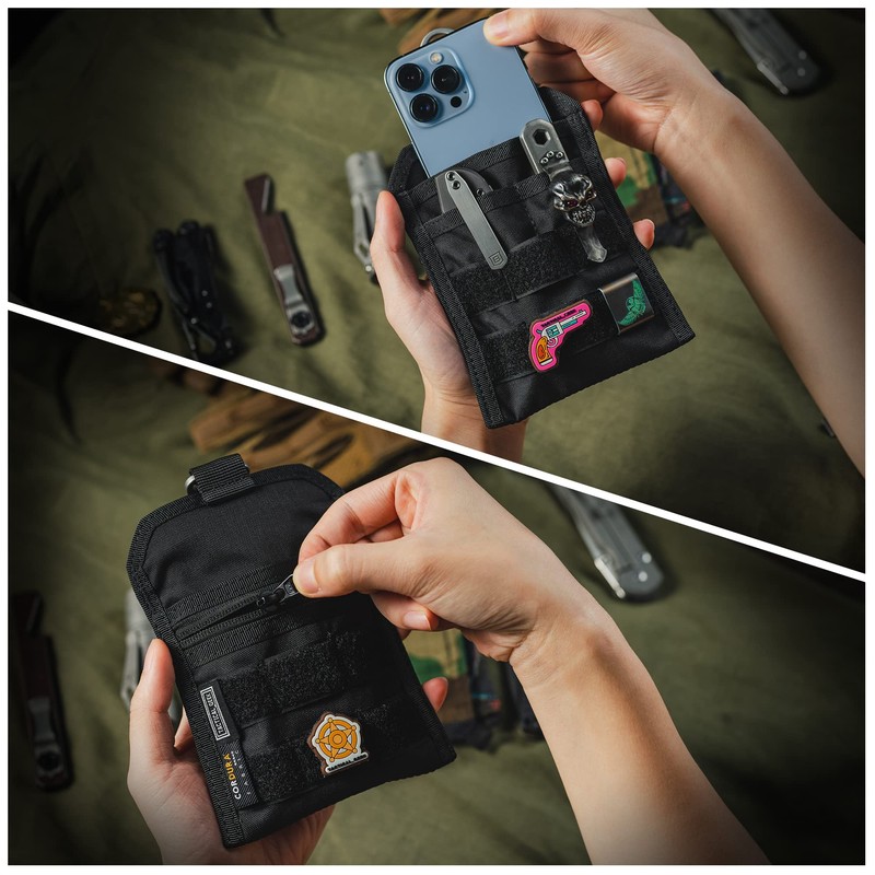 TACTICAL GEEK EXT 3 Pocket Organizer, Lightweight EDC Puch Organizer,