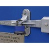 ABUS 70IB50 Marine Grade Aquasafe All Weather Shackle Padlock, Black/Blue