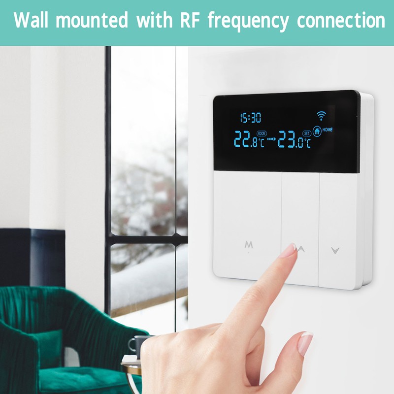 Intelligent Digital Thermostat LCD Display APP Control NTC Programmable Thermostat