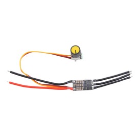 Exqufood DC 7-26V Three-Phase Brushless Motor Driver DC Motor Drive Board Speed Controller Regulator with Potentiometer Easy Install Easy to Use (20A)