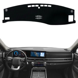 INUBOXES Non-Slip Dash Cover Dashboard Cover Mat Custom Fit Center Console Cover Sunshield Protector Pad Compatible with 2024 2025 Hyundai Santa Fe MX5 (Hyundai Santa Fe 2024-2025(Without HUD))