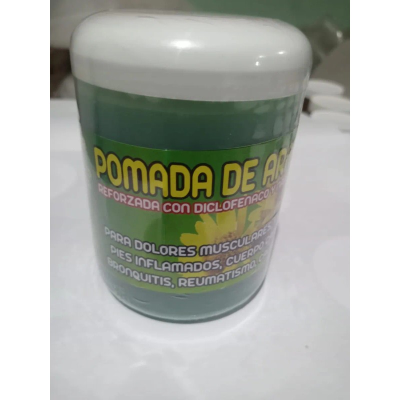 Pomada De Árnica Golpes Dolor Muscularr 240 Gramos 10 Piezas