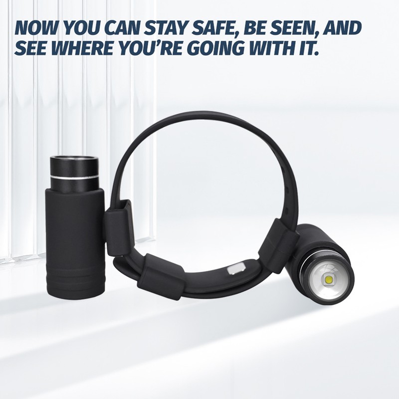 Wrist Flashlight High Brightness IP5 Waterproof Hands Free 3 Modes