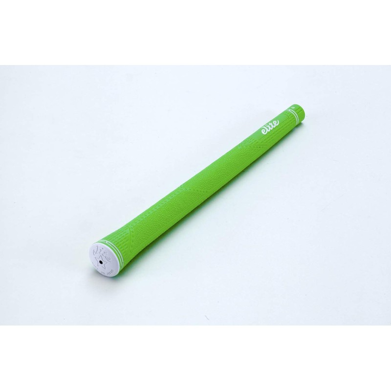 elitegrips CX50 13 Pack Golf Grips, Signal Green with Backline