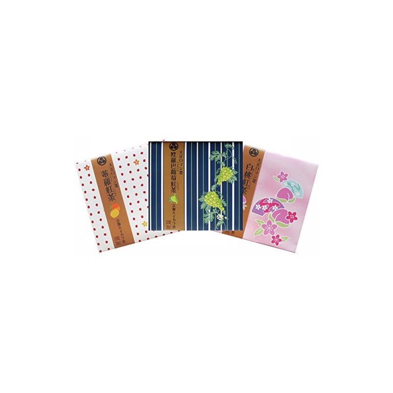 Taisho Romantic Tea Gift Set of 3 (Popular in Summer,