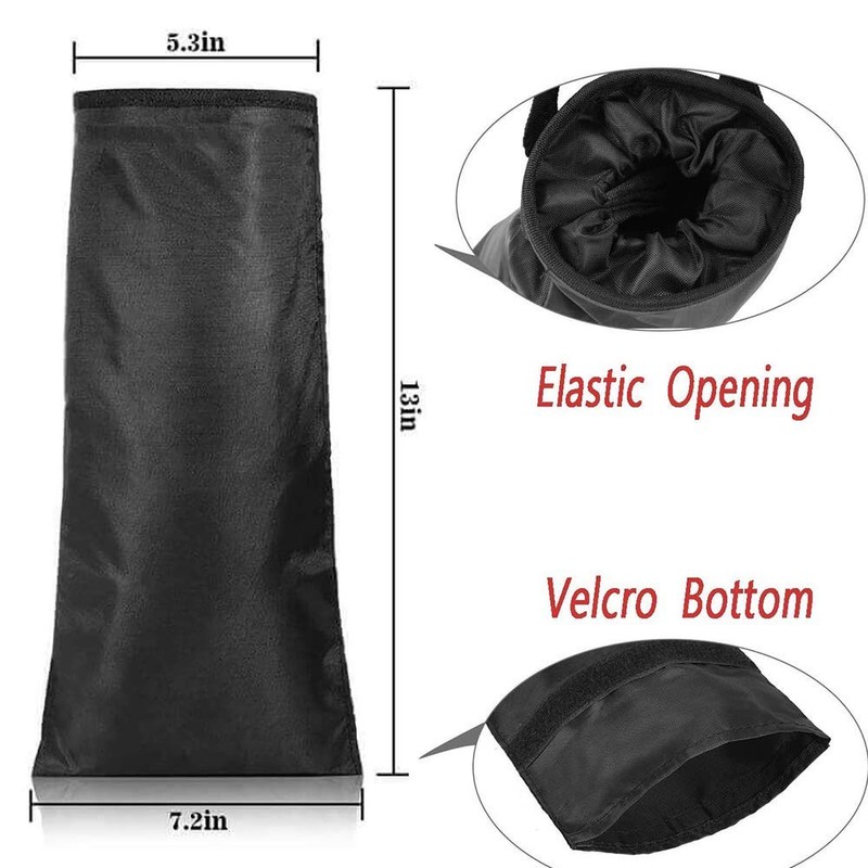 IPELY Universal Car Garbage Bag Back Seat Headrest Litter Trash