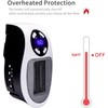 Brightown 350W Space Heater: Programmable Wall Outlet Space Heater As