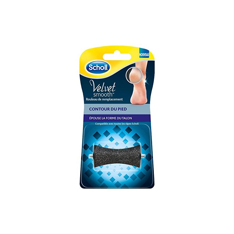 Scholl Velvet Smooth - Rullo di ricambio per contorno piedi