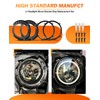 MGLLIGHT 7 inch LED Headlights Mounting Retaining Clips - 2