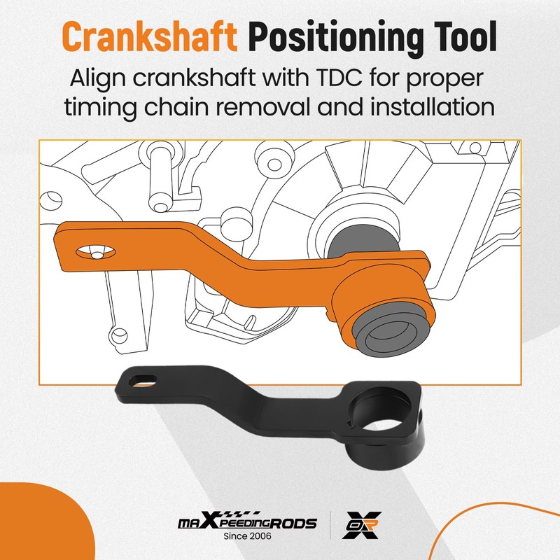 maXpeedingrods Timing Tool Kit for Ford 4.6L 5.4L 6.8L 2-Valve