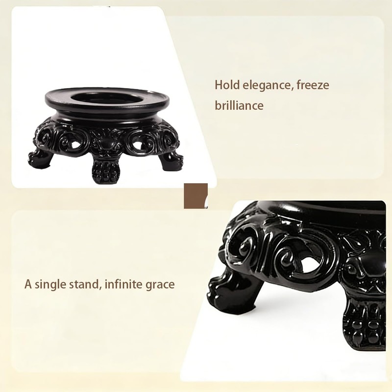 2in Crystal Ball Stand, Sturdy Desktop Ornament Display Pedesta