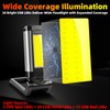 Magnetic Rechargeable Golf Cart LED Dome Lights with 360° Rotation