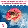 DMAR Pool Floats Donut Inflatables 23.4" Donut Pool Floats for