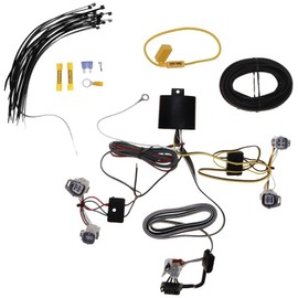 Tekonsha 118886 T-One® T-Connector Custom Harness, 4-Way Flat, w/Circuit Protected ModuLite® HD Module, Compatible with Toyota Corolla Cross