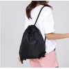 YINGKOR Drawstring Backpack Bag, Waterproof Draw String Back Sack with