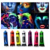 PaintGlow 12 Pintura Neon Luminosa Luz Uv Negra Body Paint
