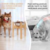 Elevated Dog Bowl Stand,Adjustable Dog Food Stand for 7”-10” Bowls,Single