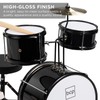 Best Choice Products Kids Beginner 3-Piece Drum, Musical Instrument Set