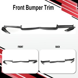 Next AutoPart New Front Bumper Trim, Bumper Filler Compatible with Chevy 1986-1990 Compatible with Caprice, Replacement for GM1087230 12390727