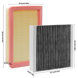 N2ZQ8D Comb Engine Cabin Air Filter for GMC Terrain 2025 2024 2023 2022 2021 2020 2019 2018