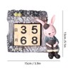 Innovative Rabbits Cabin Calendar Decorative TV Cabinet Decoration for Wedding