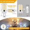 ZHENMING 110V- 130V G4 LED Bulb 120V Dimmable 3W (Not