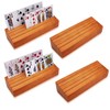 Iswabard Card Deck Stand Set of 4 Playing Cards Holder