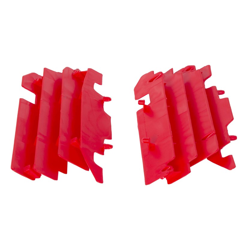 Kojem Left + Right Radiator Louvers Compatible with 2000-2004 Honda