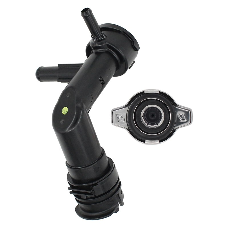 Roneeson Engine Coolant Filler Neck Pipe with Cap for Toyota