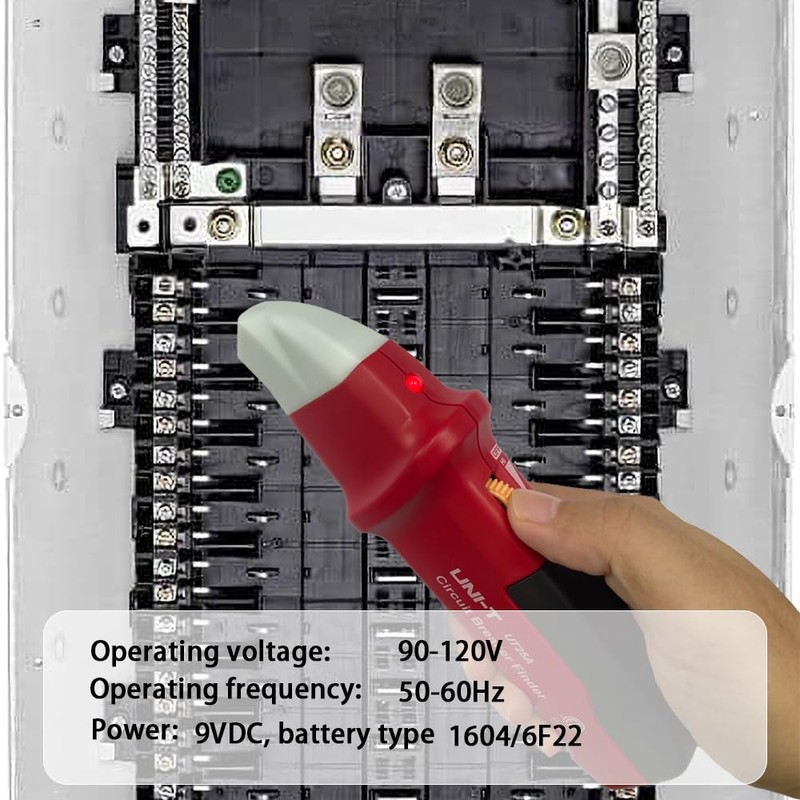 UNI-T UT25A Digital AC Circuit Breaker Finder and Tracker Kit