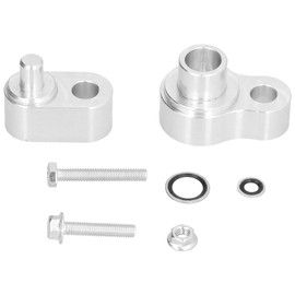 Aramox 7Pcs Rear A/C Block Off Kit Aluminum Accessories Replacement for Chrysler Town/Country 2012‑2016 for /Grand