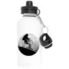 Bigfoot Rides! Aluminium White Water Bottle with Screw Cap