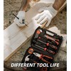 DIFFLIFE Tool Sets Household Tool Kit 15-Piece,General Home/Auto Repair Tool