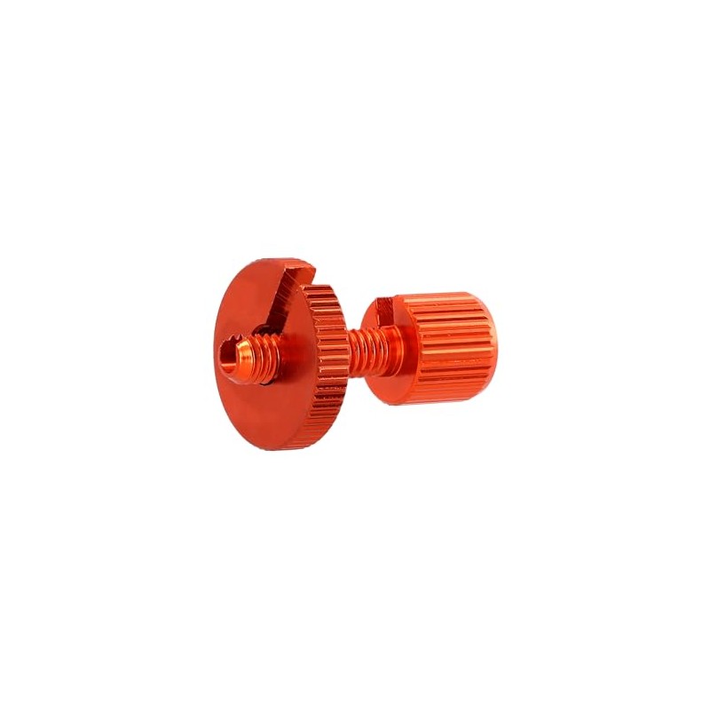 Adjusting Screw Orange Anodised for Bowden Cable, M6 x 22,