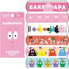 General Medical Devices Emergency Bandage, Barbapapa, 18 Sheets (6 Patterns