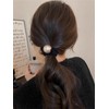 [VIISEN] Scrunchie Hair Elastic Stylish Hair Accessory Simple Cute Pearl