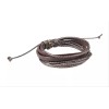 Unbranded Men's Adjustable Rope Wristband-Brow