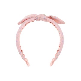 Invisibobble Hairhalo Kids x1 Girls Pink Bow Headband - Girls Adjustable Shape Headband for Baby Girls with Strong Hold but Very Comfortable