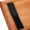 Wooden Sketching Pencil Box Antique Solid Wood Square Children Stationery